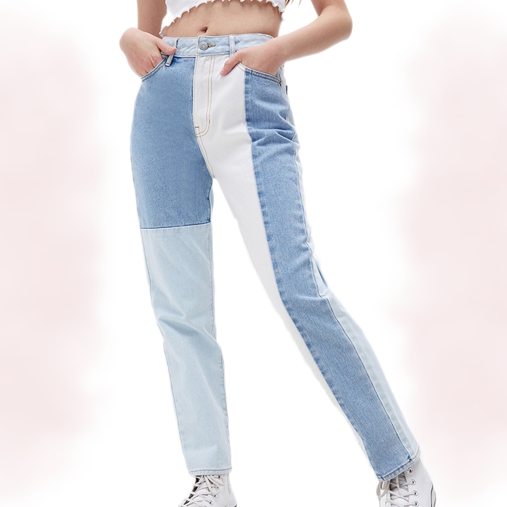 Pacsun Eco Hopper Patch Mom Jeans - 28